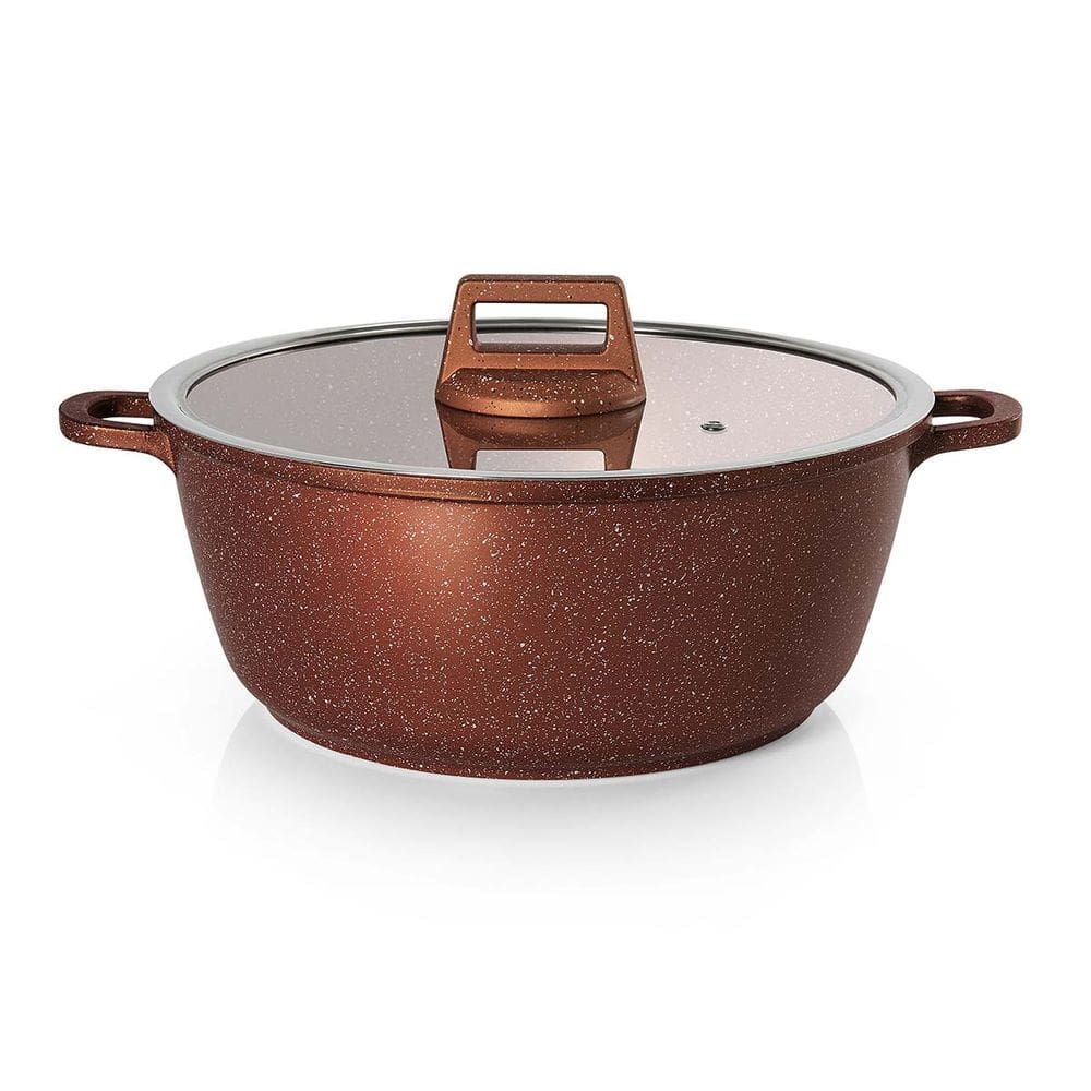 Caçarola 28cm Antiaderente Cobre Graniflon Moda do Chef