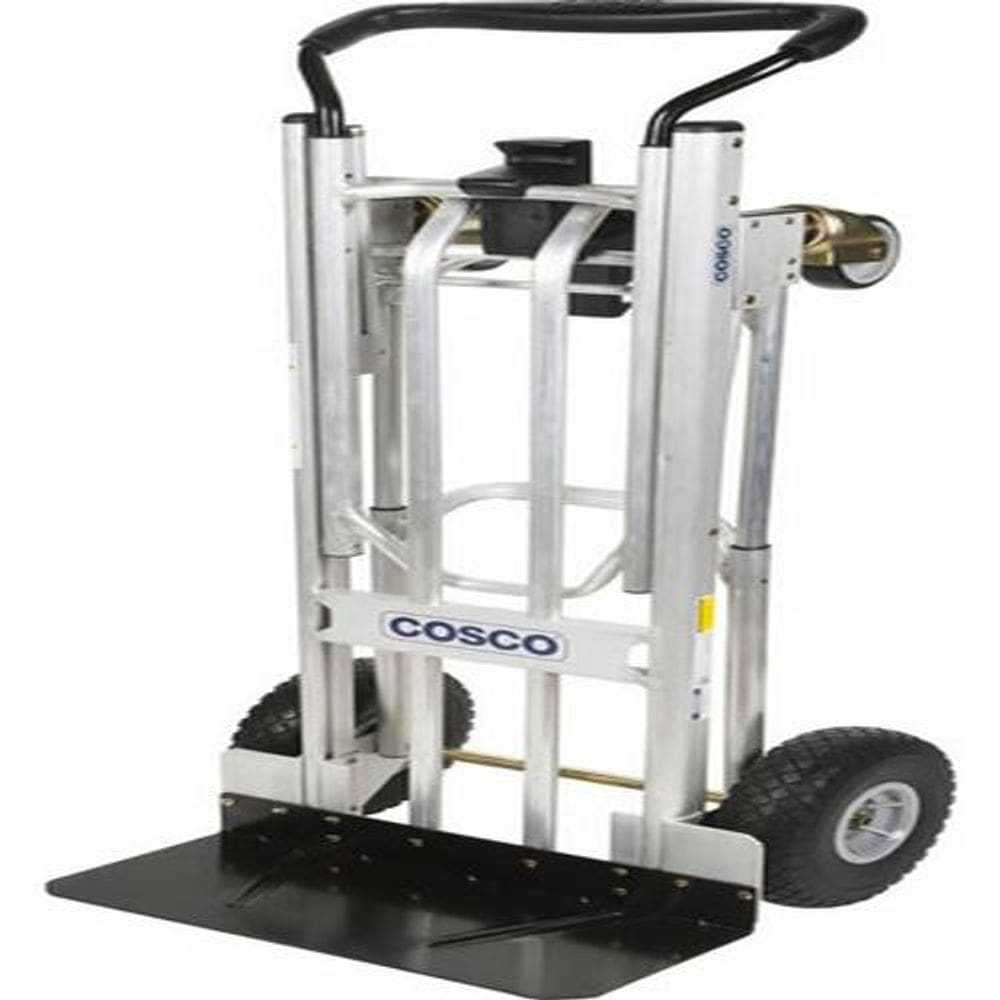Carrinho De Carga Dobravel Aluminio E Aço 3 Em 1 - 500kg