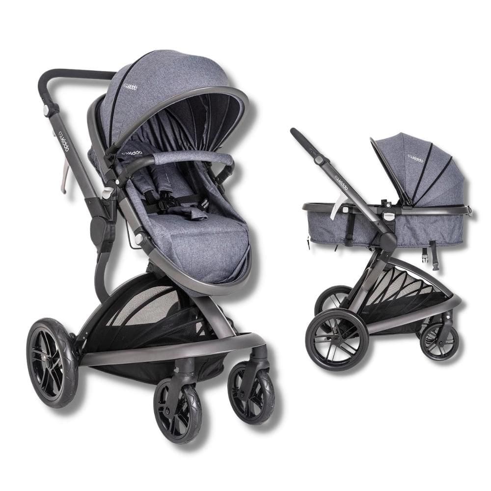 Carrinho Quantum Melange Azul (C/ Adaptador) - Kiddo