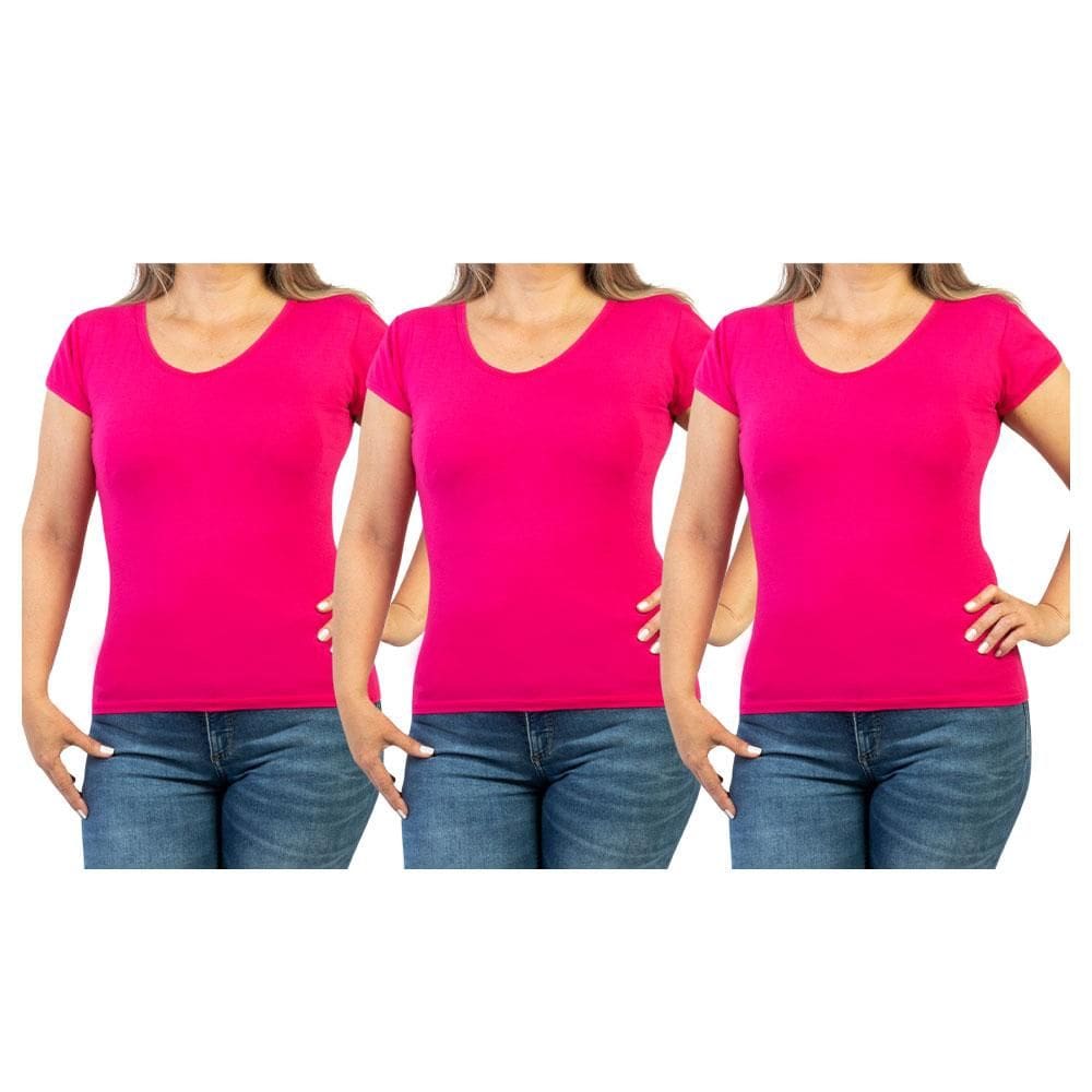 Blusa Manga Curta ONG Kit com 3 peças MC01