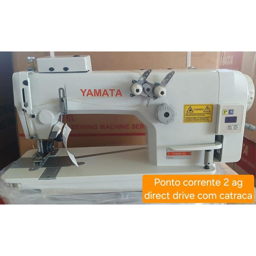 Ponto Corrente, 2 Agulhas, Direc Drive -YAMATA-