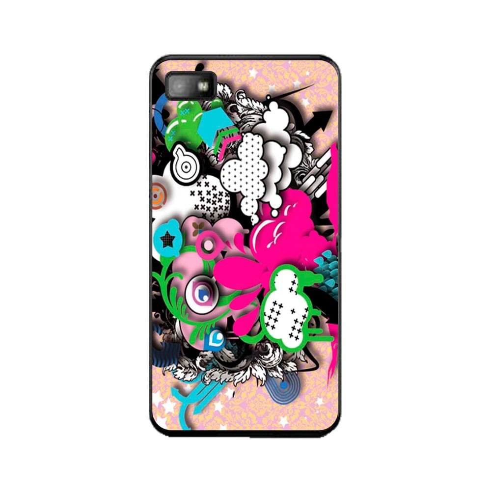Capa Adesivo Skin104 Verso Para Blackberry Z10