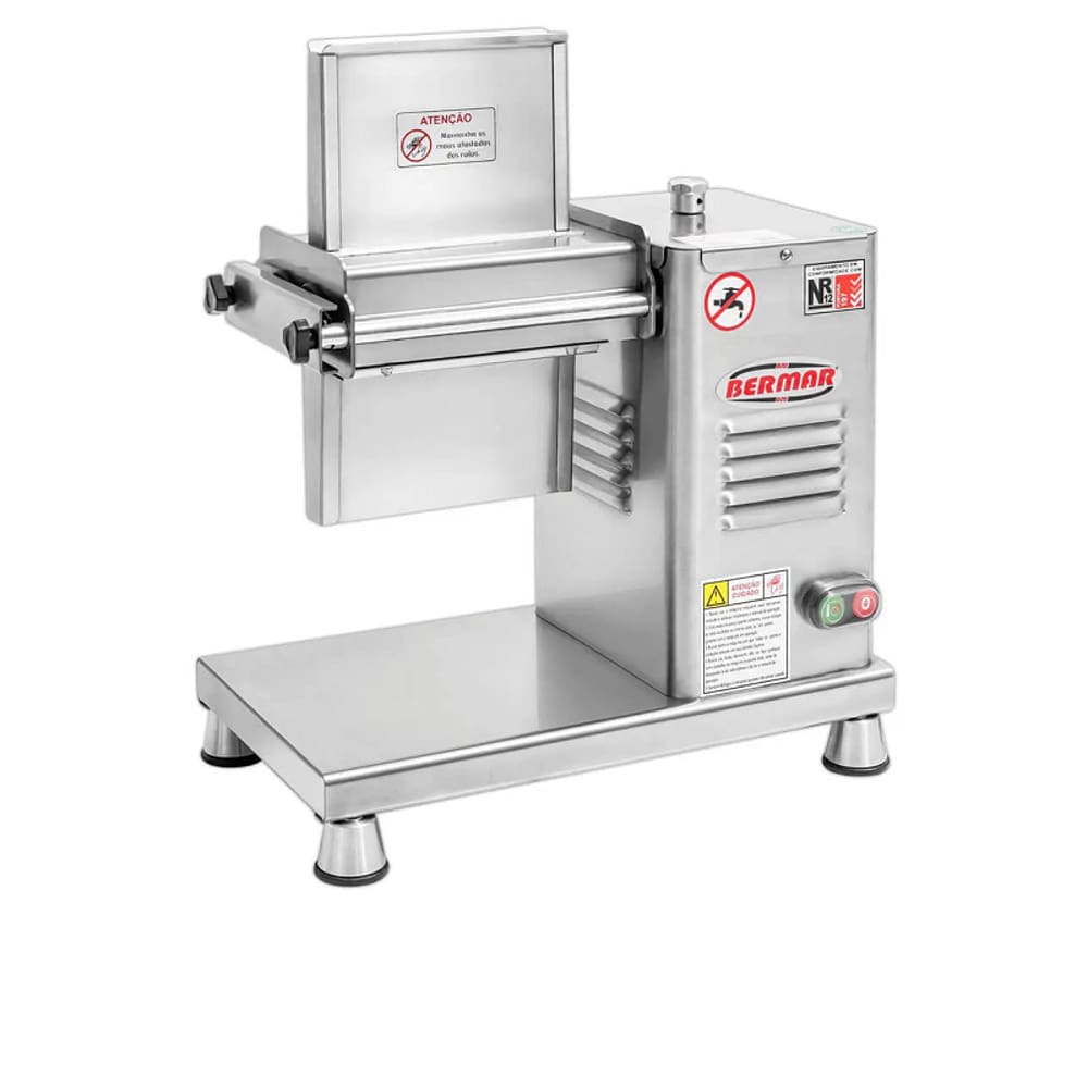 Amaciador de Carne Industrial 400kg/h Elétrico Aço Inox Bm34 Bermar