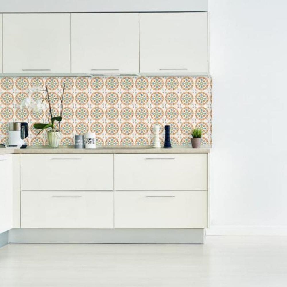 Papel de Parede Cozinha Azulejo Português Coimbra