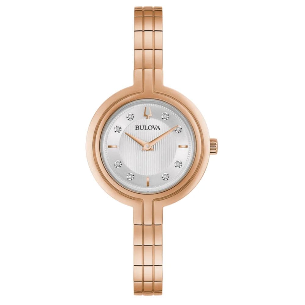 Relógio Bulova Ladies Rhapsody Rosé 97P145