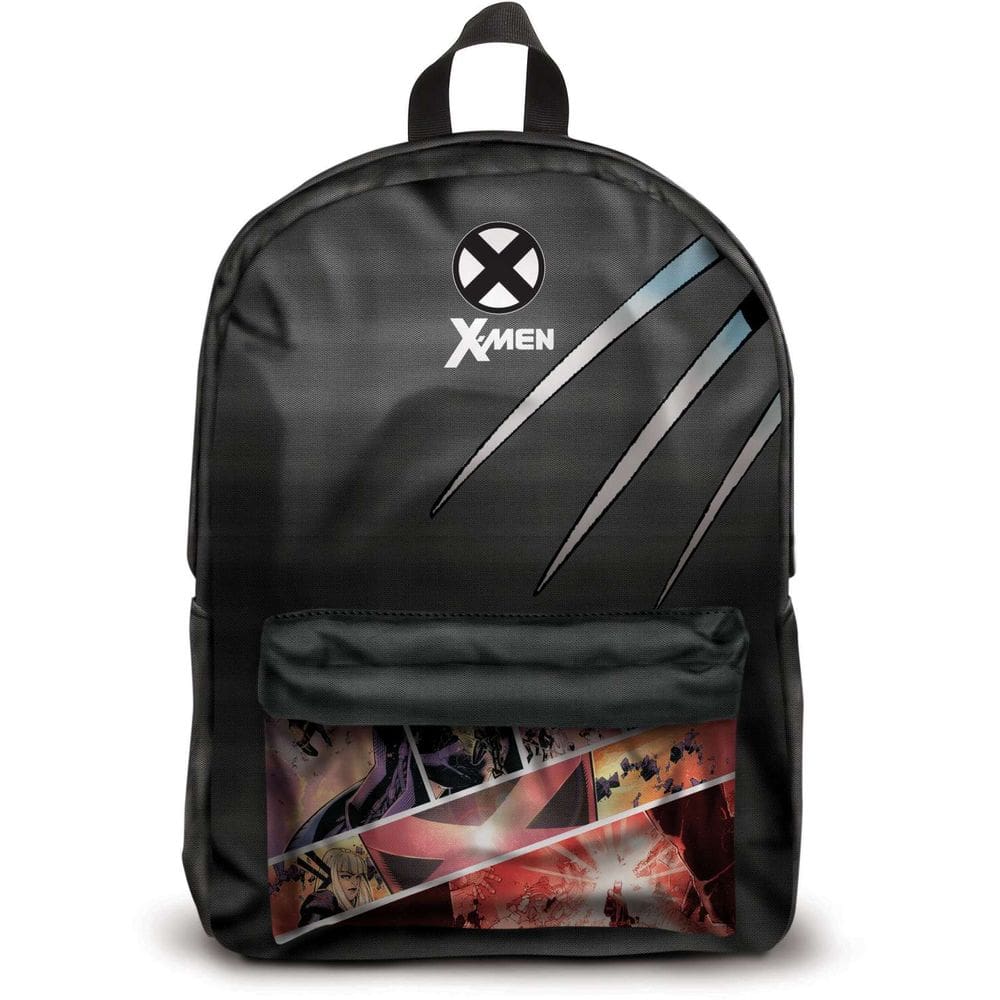 Mochila Juvenil X-Men Black Com Estojo Dermiwil