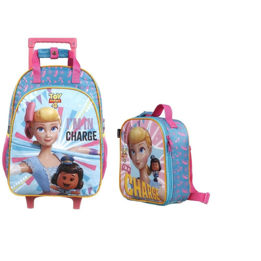 Kit Mochila Rodinhas G Lancheira Toy Story 4 Dermiwil