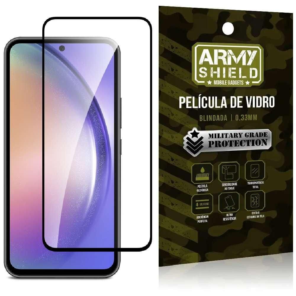 Película De Vidro 3D Para Samsung A55 - Armyshield