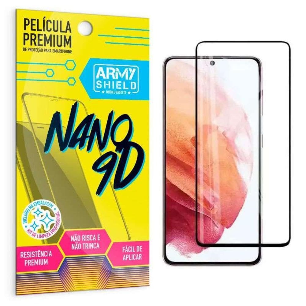 Película Nano Cerâmica 9D S21 Plus - Armyshield