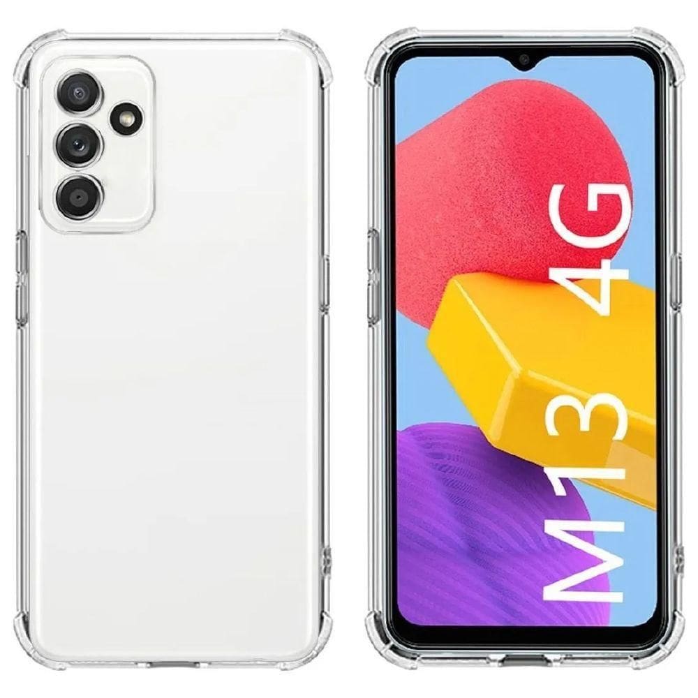 Capinha Galaxy M13 Silicone Anti Impacto Transparente