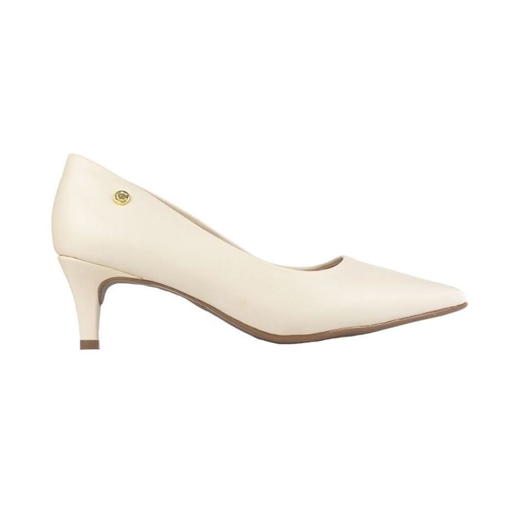 Scarpin Via Uno Bico Fino Salto Baixo