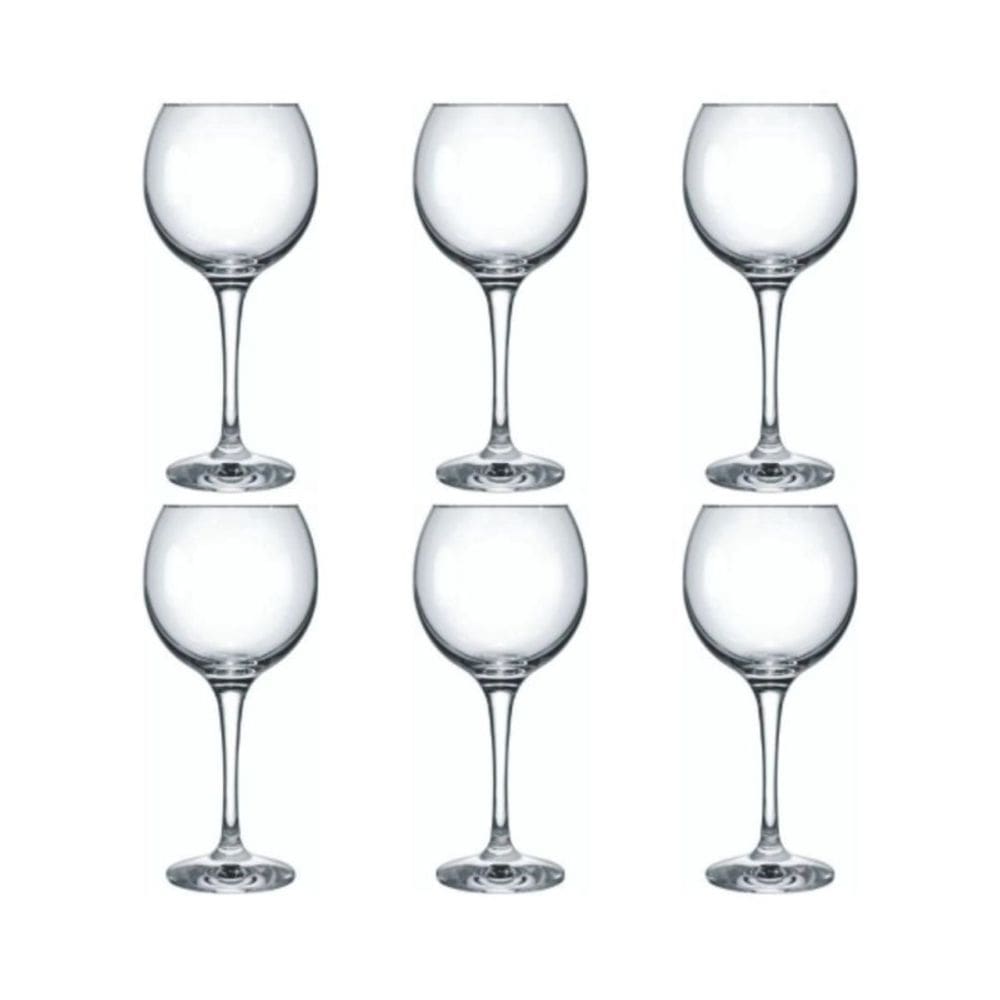 Jogo 6 Cálices Celebra Drink 20cm Vidro 400ml - Nadir