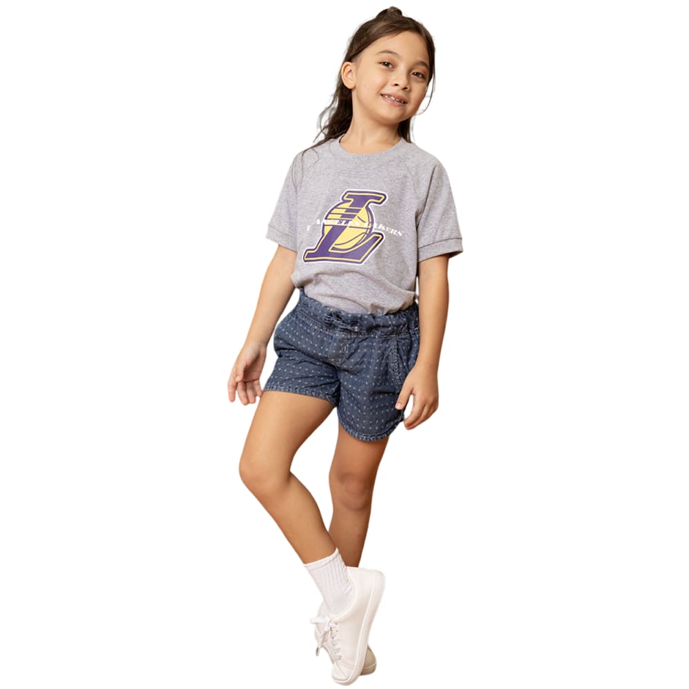 Camiseta Nba Juvenil Los Angeles Lakers Campus