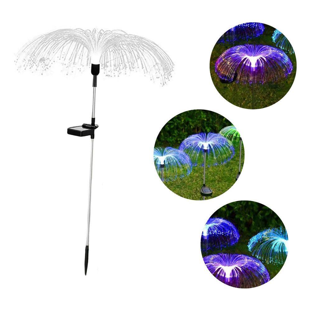 Luminaria De Jardim Áreas Externas Energia Solar Sem Fio Decoração