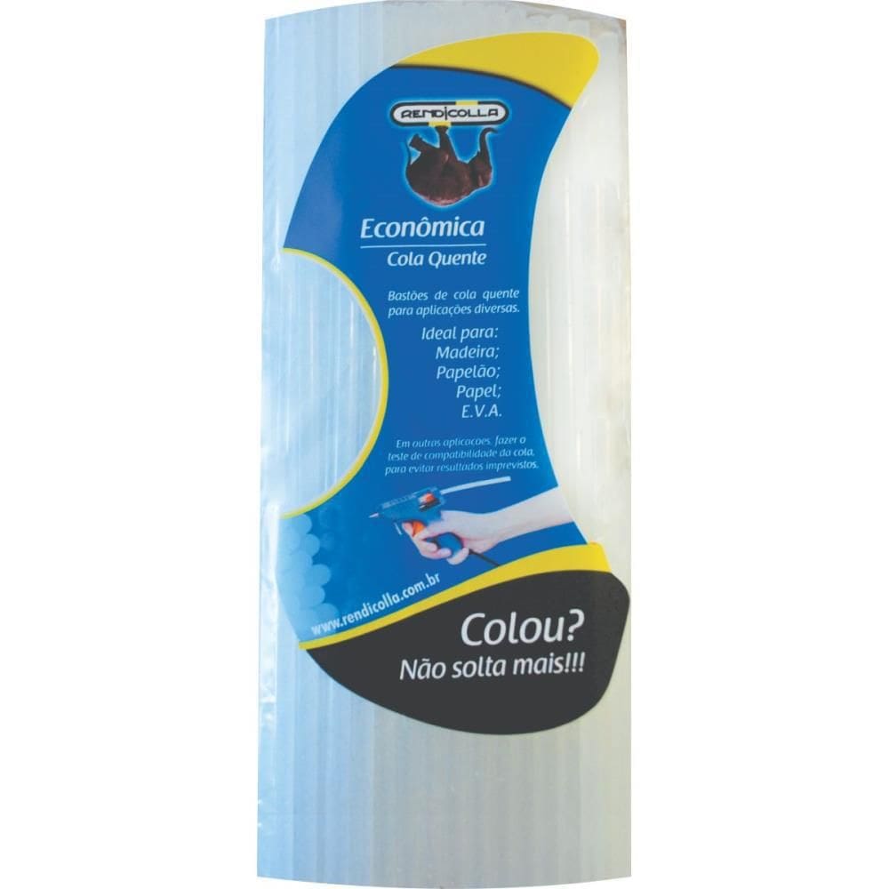 Cola Quente Refil Fina Eco 500G Transp. 7,5X30Cm