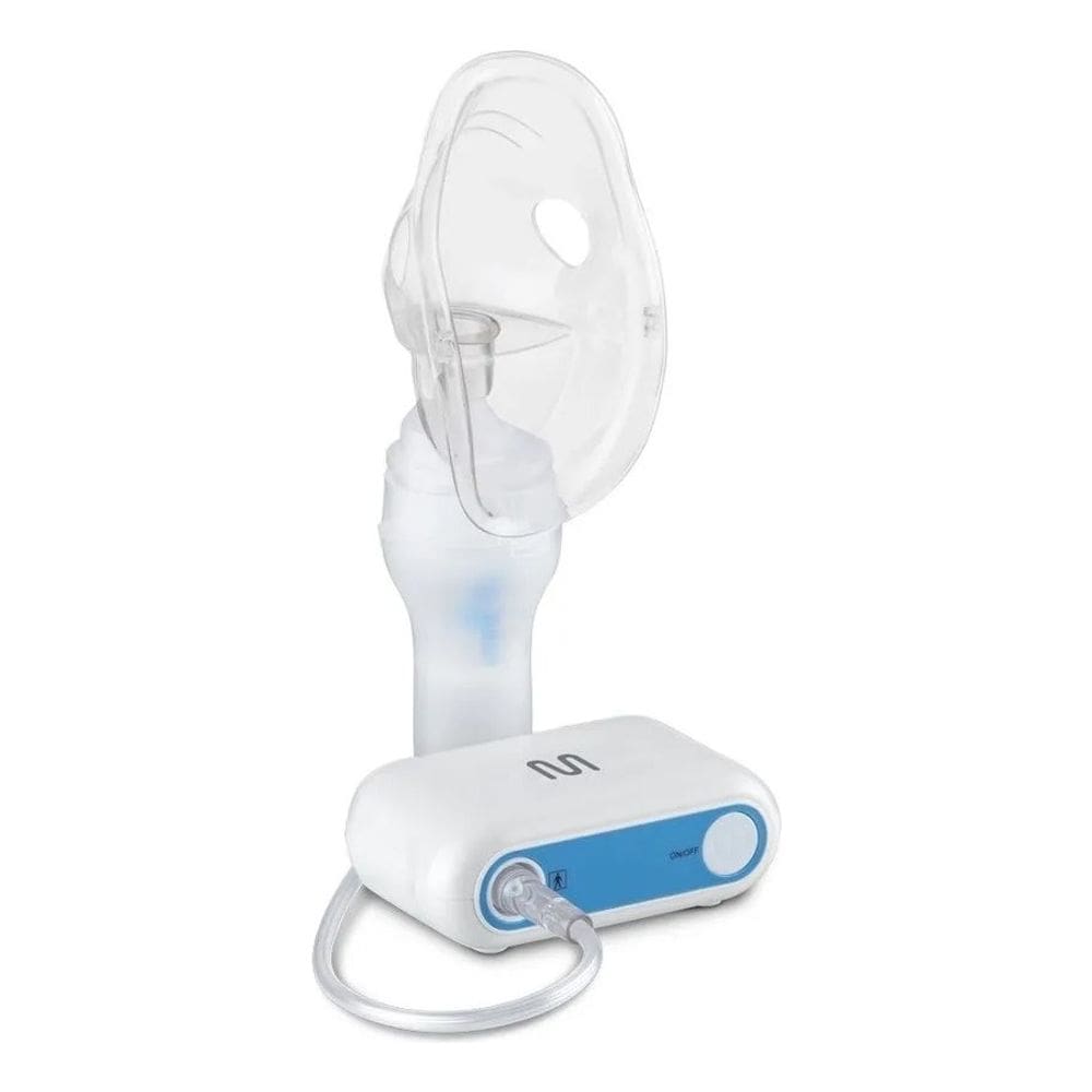 Inalador Nebulizador De Ar Vapor Silencioso Compressor Adulto e Criança Multi Saude