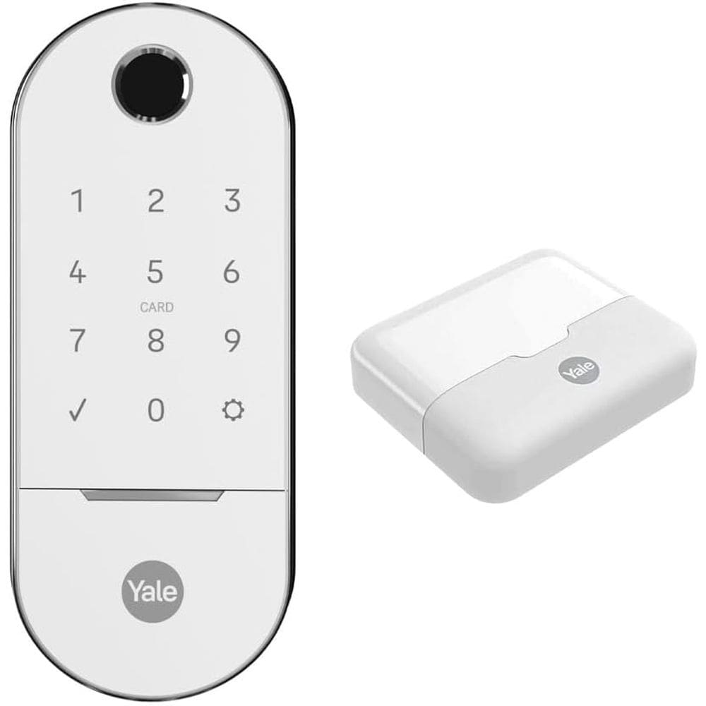 Combo Fechadura Digital Lia Branco | Yale
