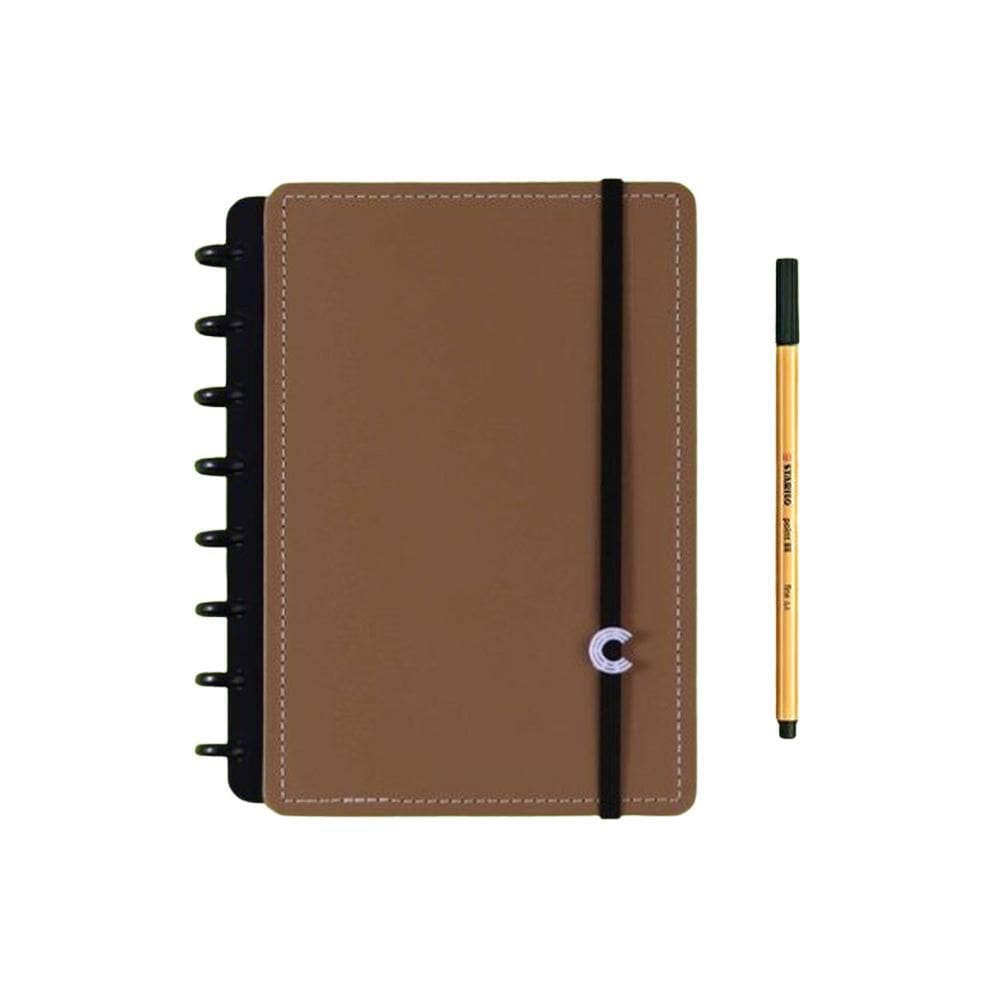 Caderno Inteligente A5 Pequeno Caramel - 80 Folhas