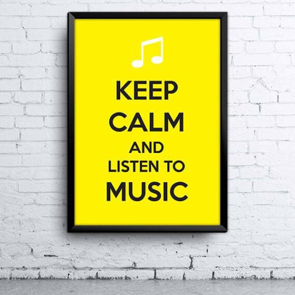 Quadro Keep Calm 2 A4