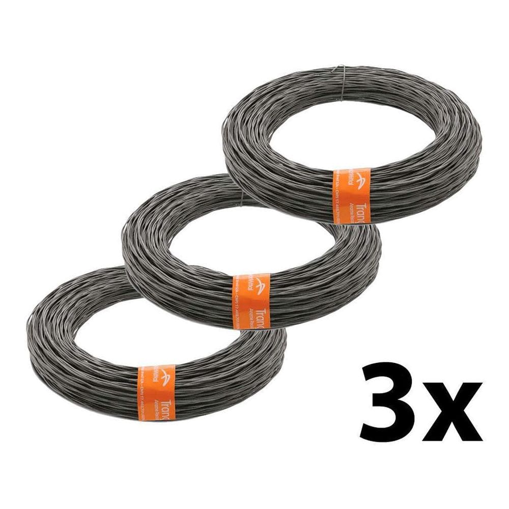 Arame Trançado Recozido Duplo 1,24Mm 3 Unidades