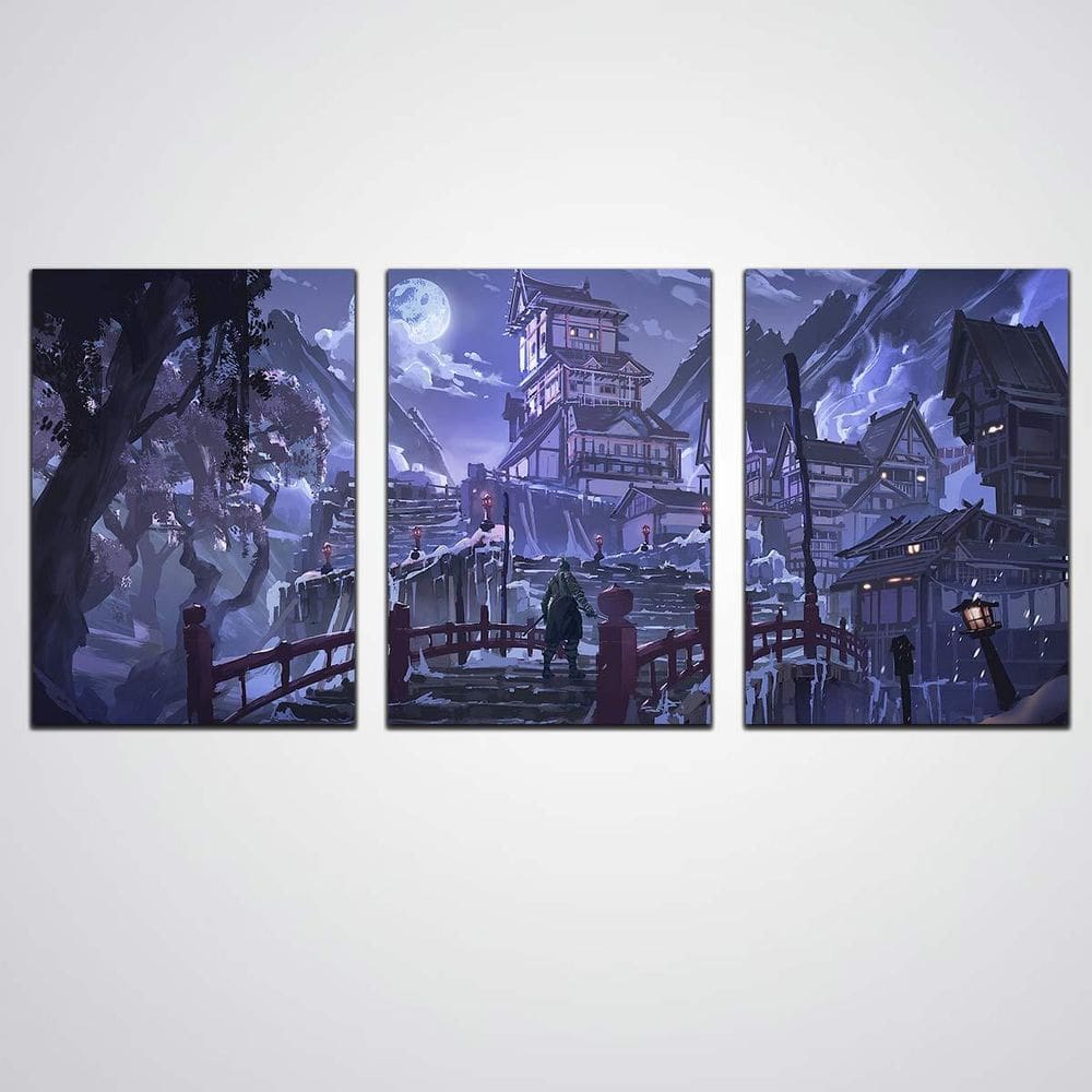 Kit De Quadro Seriko Jogos Em Madeira 20X30Cm