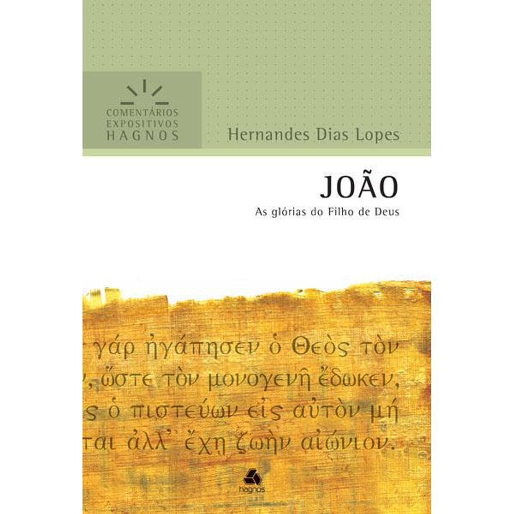 Livro Comentário Bíblico Expositivo - João