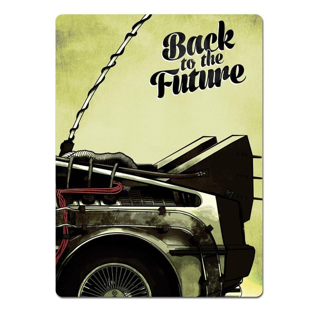 Placa Decorativa De Volta Para O Futuro - 20X30Cm