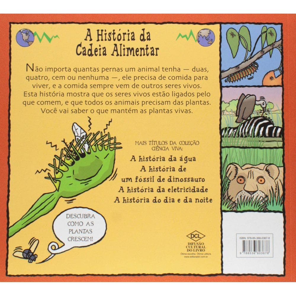 Livro A História Da Cadeia Alimentar