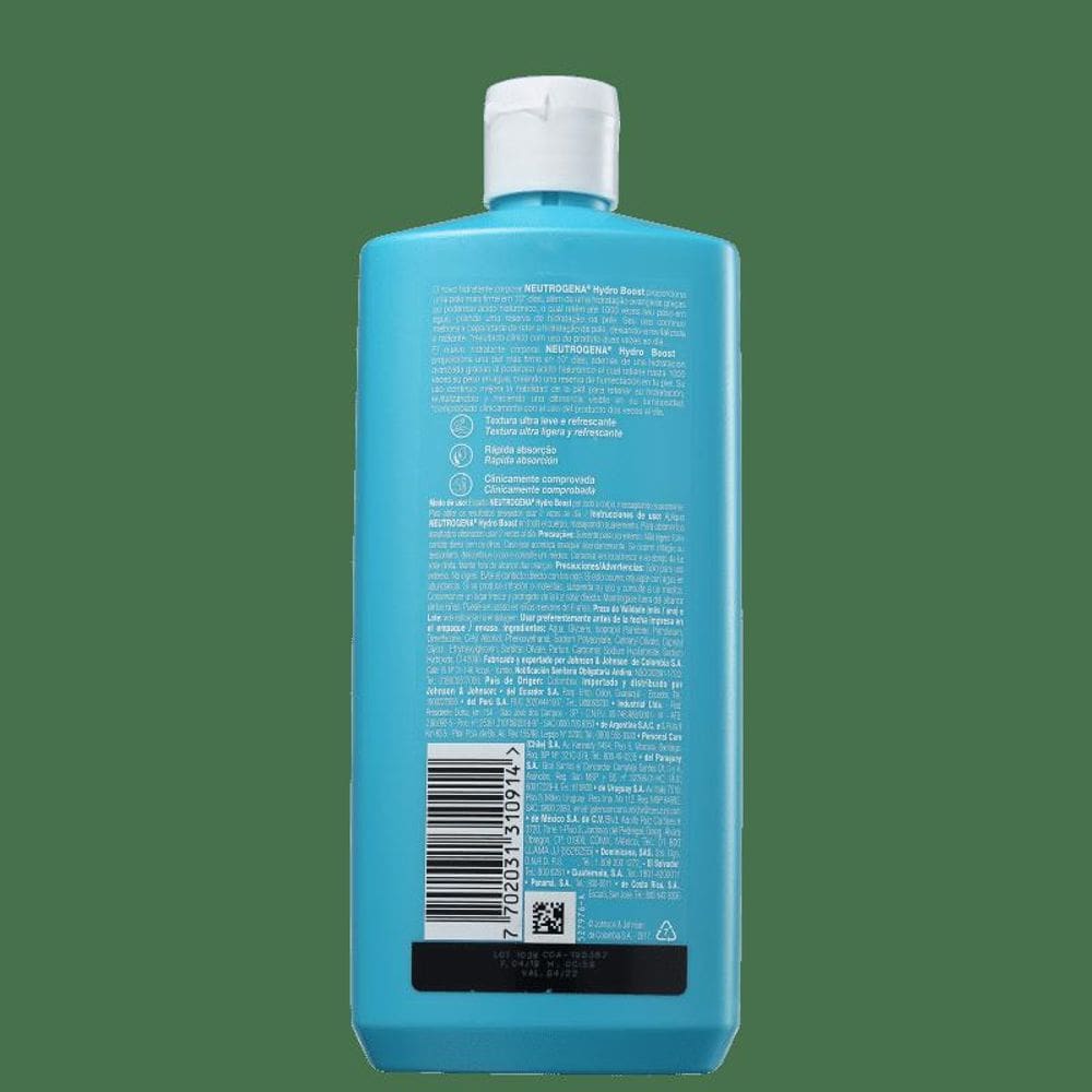Neutrogena - Hidratante Corporal Hydro Boost Water Gel 400Ml