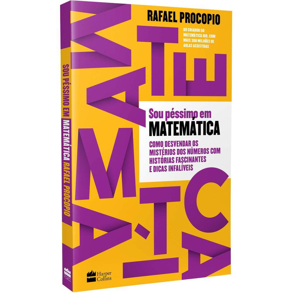 Livro Sou Pessimo Em Matematica