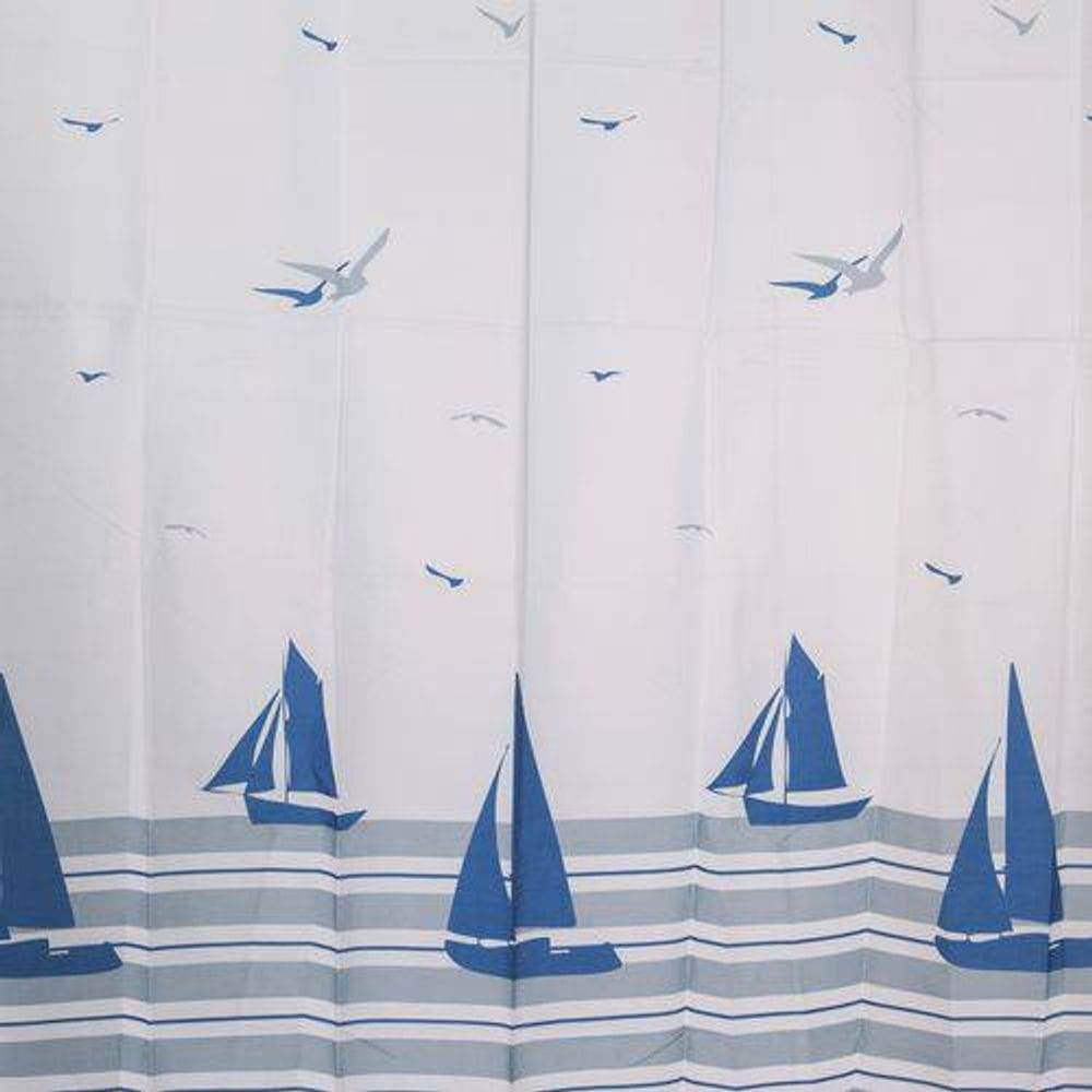 Cortina Box Poliéster Estampada 198x180cm