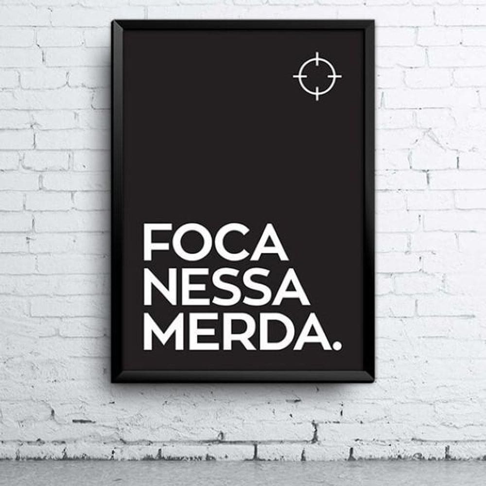 Quadro Foca A4