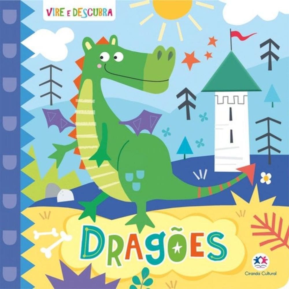 Livro Vire E Descubra - Dragoes