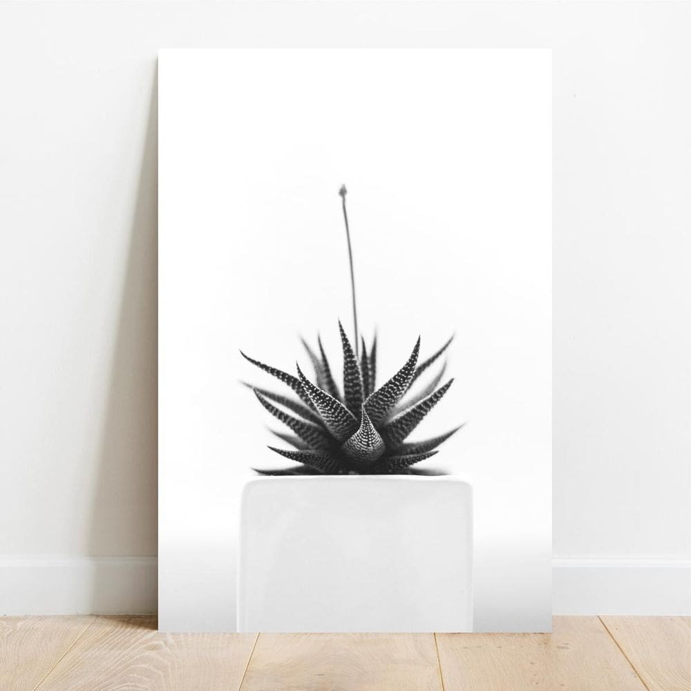 Placa Decorativa Vaso De Flor 20X30Cm