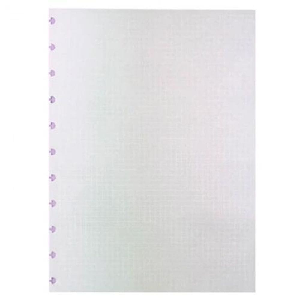 Refil Caderno Intel. Grande Quadriculado 90g 50 Folhas
