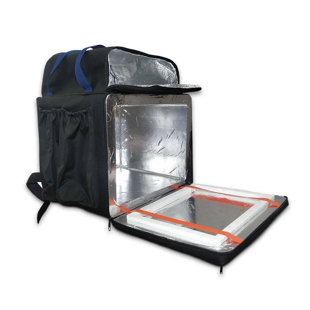 Mochila Bolsa Motoboy Bag Com Isopor 45 Litros Laminado