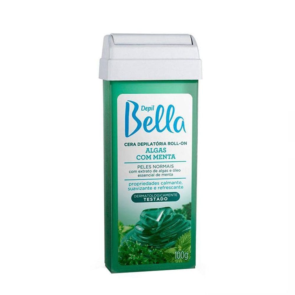 Cera Depilatória Roll On Algas 100G Depil Bella