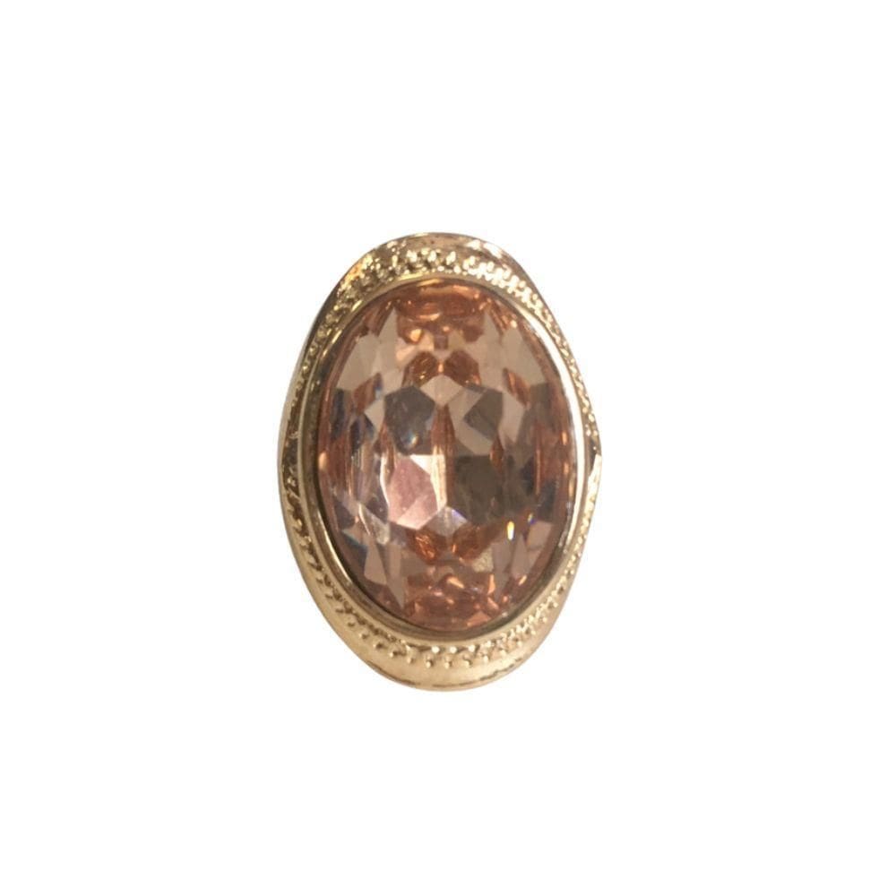 Anel Peach Regulável Armazém Rr Bijoux