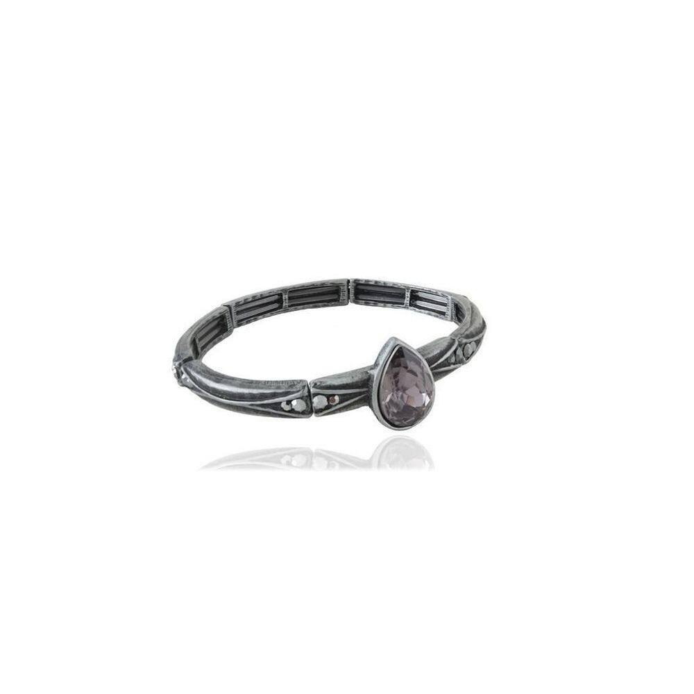 Pulseira Armazem Rr Bijoux Gota Grafite