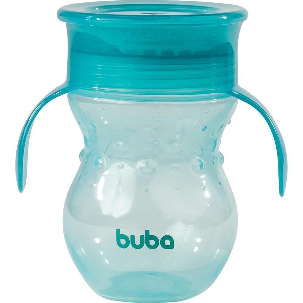 Copo 360 De Transição Antivazamento Verde - Buba