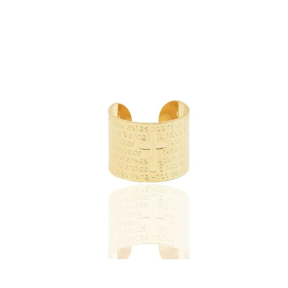 Anel Armazem Rr Bijoux Regulável Pai Nosso