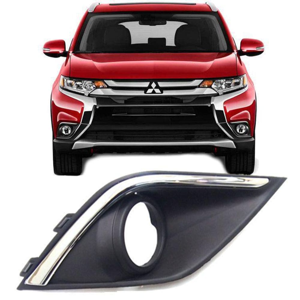Moldura Farol Milha Neblina Outlander 2016 A 2019 Direito