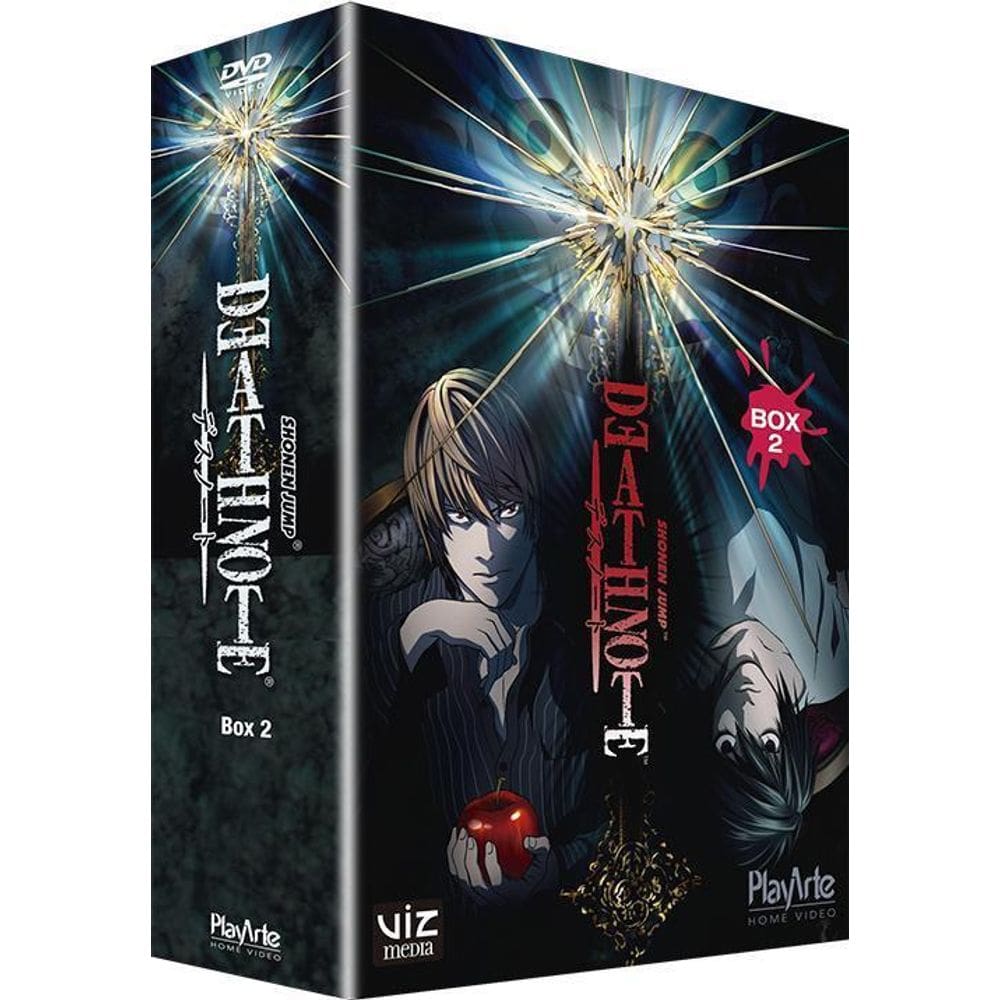 DVD Death Note Box 2 - 03 DVDs 2007 - Death Note