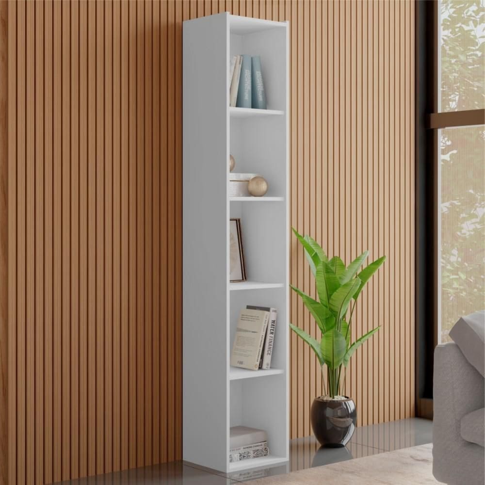 Estante Livreiro 4 Prateleiras Julia Branco