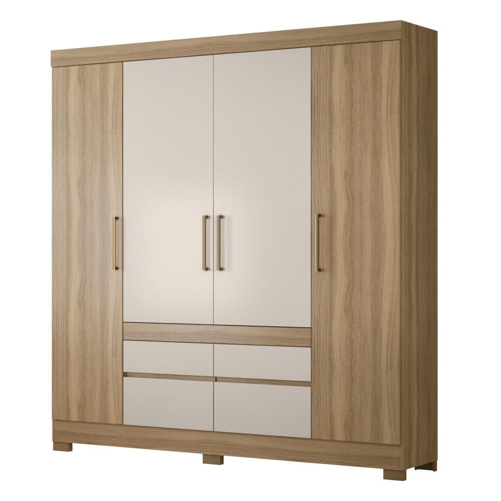 Guarda Roupa Casal Salerno Amendola Off White