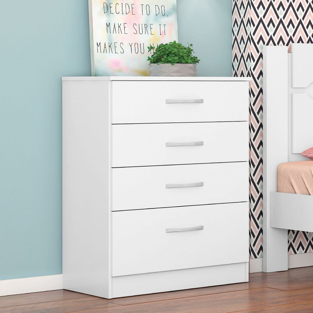 Cômoda Astral 4 Gavetas 62 cm - Comoda para Quarto - Demobile