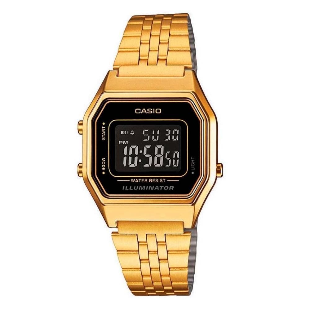 Relógio Casio Feminino Vintage LA680WGA-1BDF.