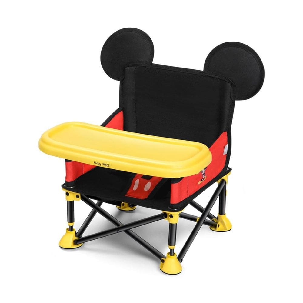Cadeira de Alimentação PopCorn Bebê Infantil Portátil 15kg 6M Mickey Minnie Multikids