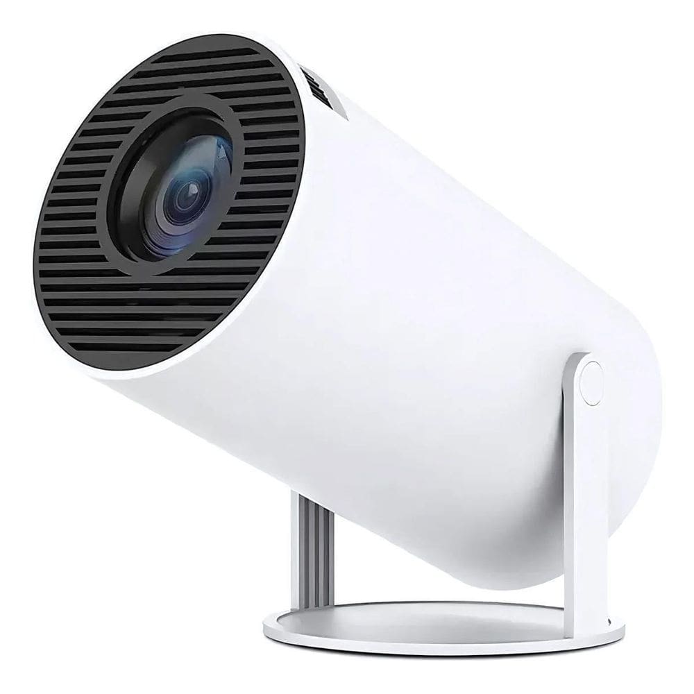 Projetor Smart Hy300 Portátil Wifi Uhd Bluetooth Usb Branco