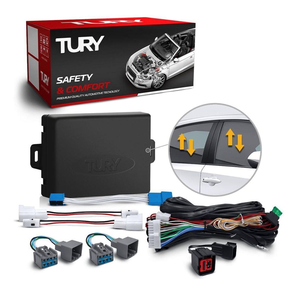 Módulo De Automação Vidro Eletrico Tury Pro 4.100.1 Long Aq